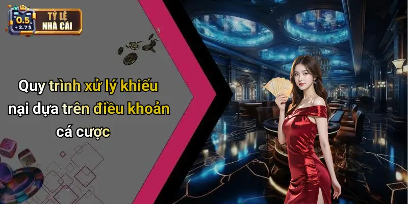 Quy trình xử lý khiếu nại dựa trên điều khoản cá cược