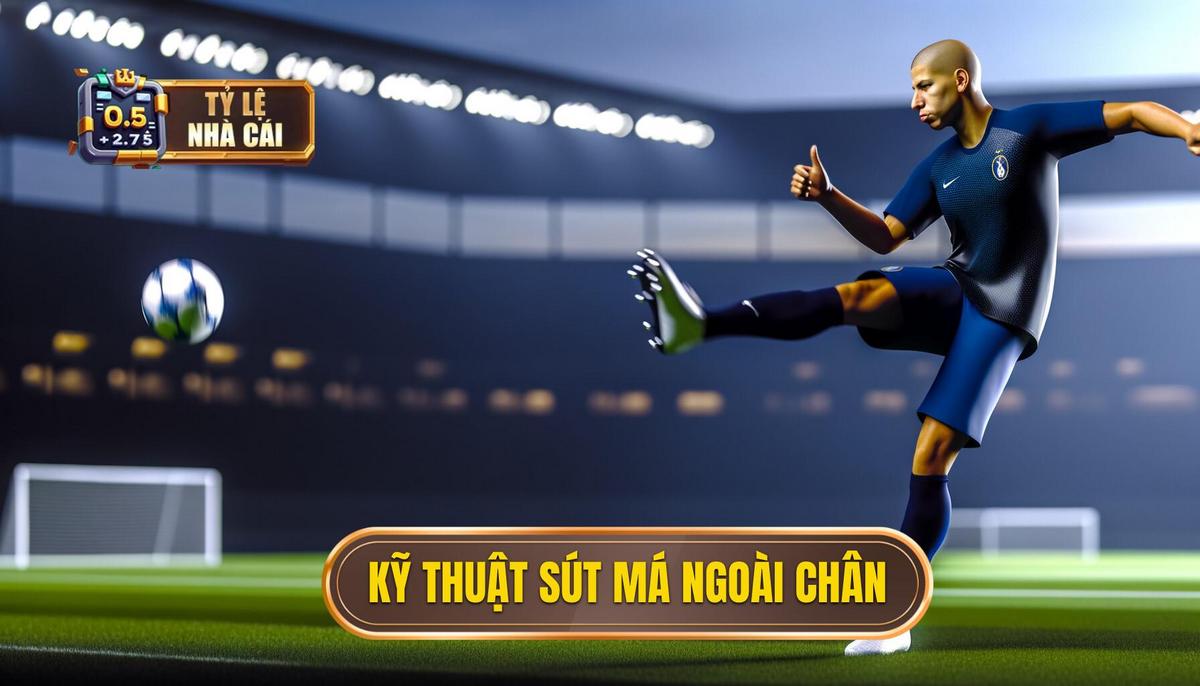 Tổng quan về kỹ thuật sút bóng bằng má ngoài chân