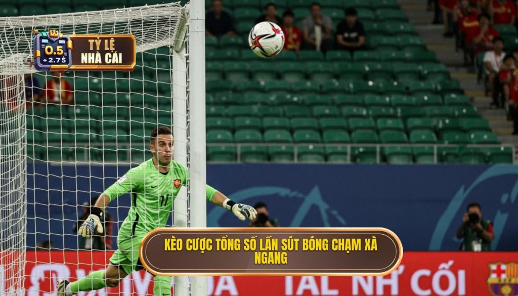 Kèo cược tổng số lần sút bóng chạm xà ngang