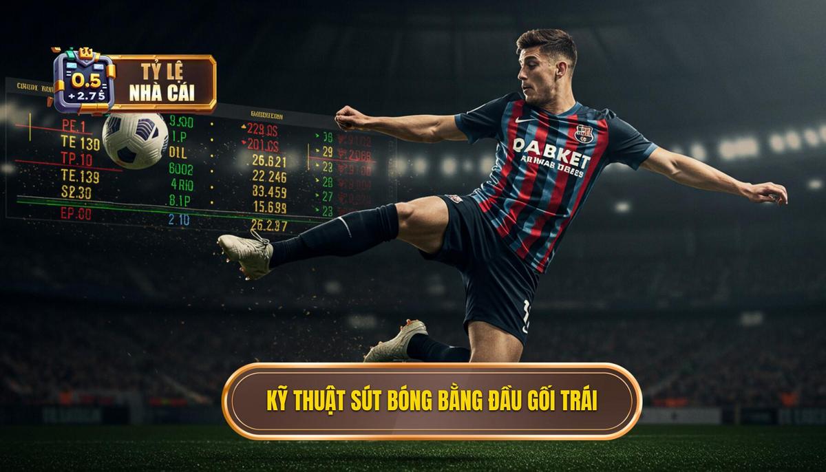 Kỹ thuật sút bóng bằng đầu gối trái