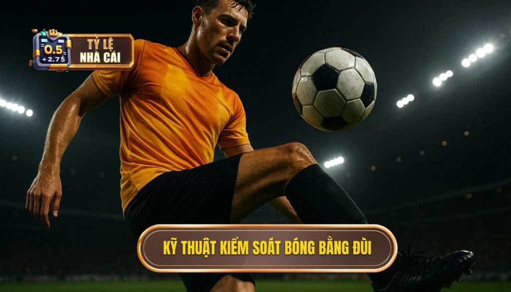 Kỹ thuật kiểm soát bóng bằng đùi