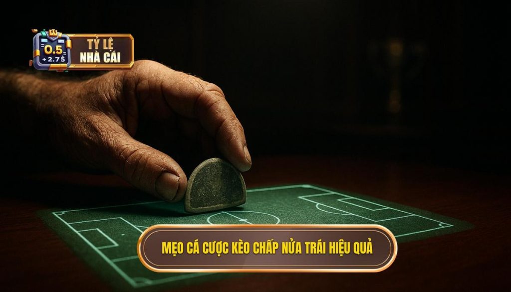 Mẹo cá cược kèo chấp nửa trái hiệu quả