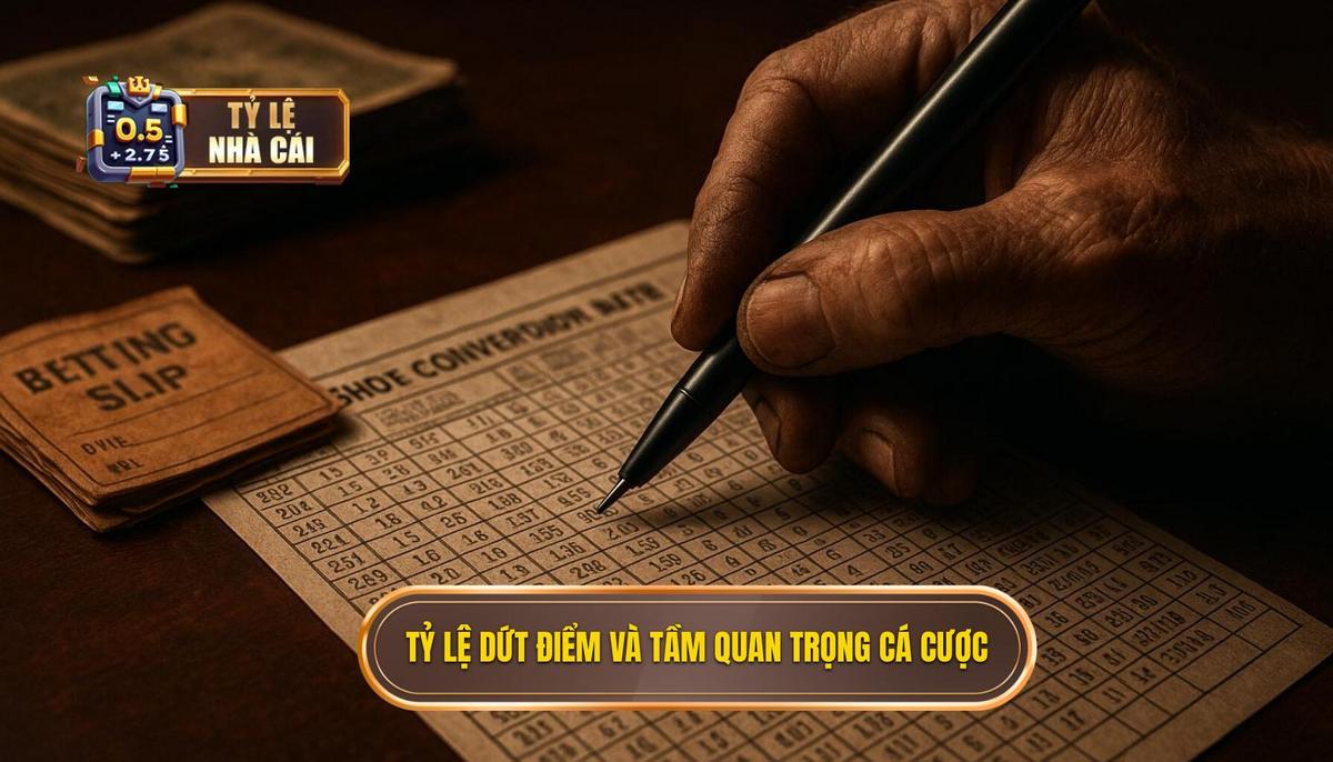 Tỷ lệ dứt điểm là gì và tầm quan trọng trong cá cược