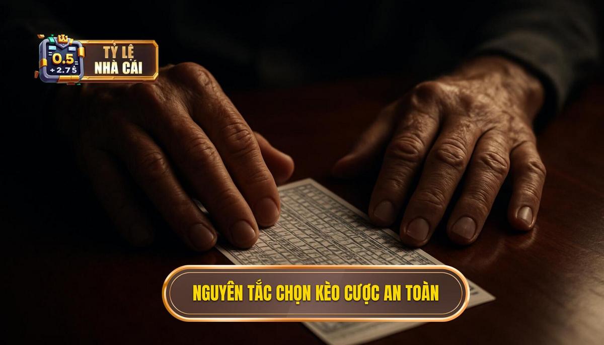 Nguyên tắc vàng trong việc lựa chọn kèo cược an toàn