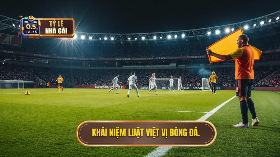 1. Khái niệm luật việt vị bóng đá.