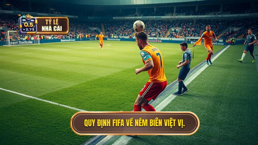1. Quy định FIFA về ném biên việt vị.