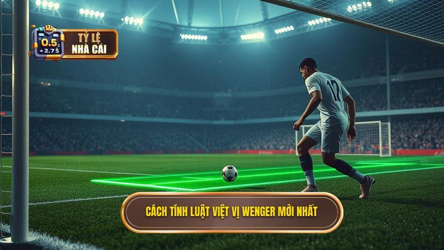 2. Cách tính luật việt vị Wenger mới nhất