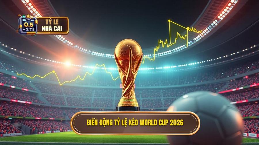 Biến động tỷ lệ kèo World Cup 2026