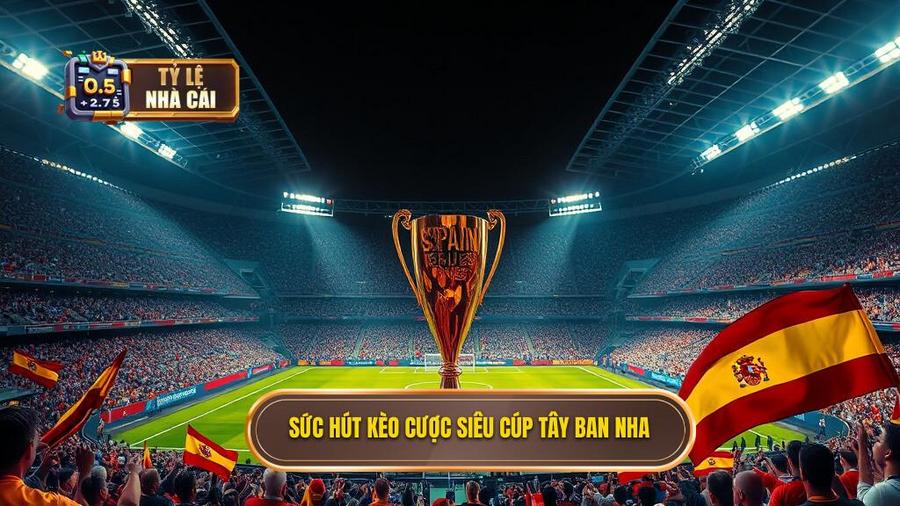  Sức hút kèo cược siêu cúp Tây Ban Nha