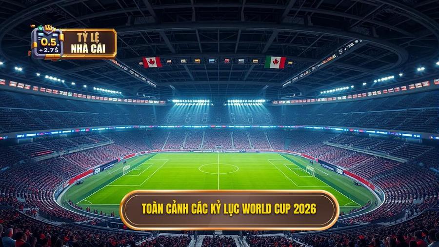 Toàn cảnh các kỷ lục World Cup 2026