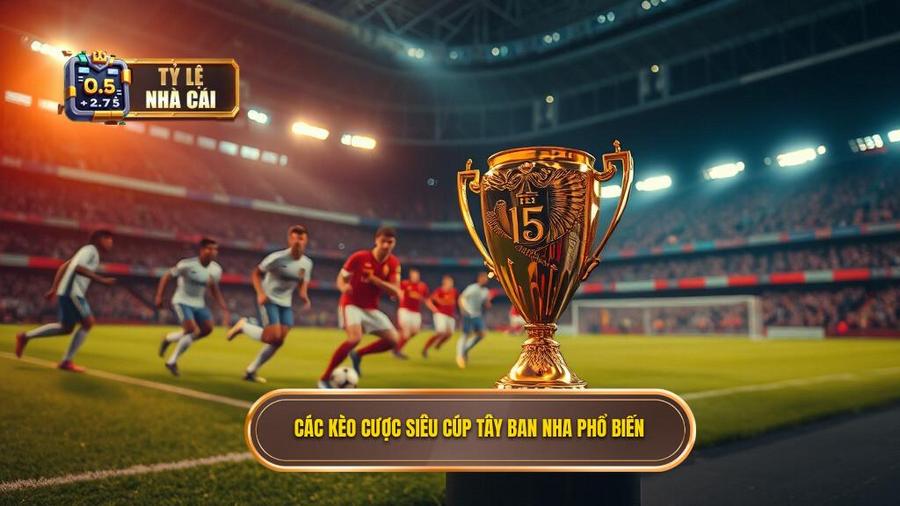 Các kèo cược siêu cúp Tây Ban Nha phổ biến