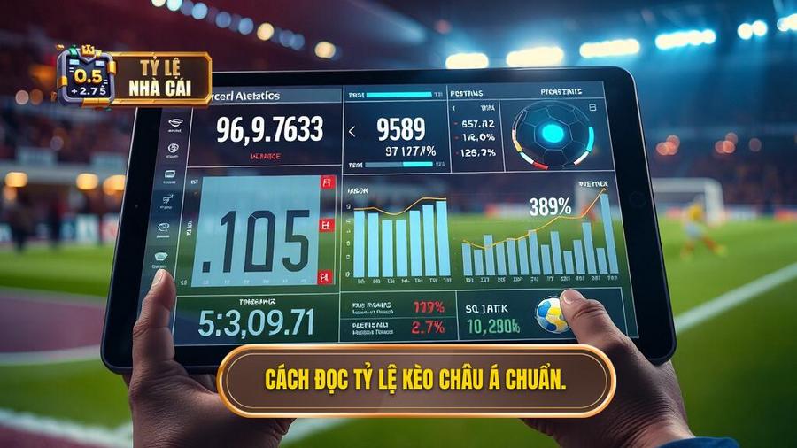  Cách đọc tỷ lệ kèo châu Á chuẩn