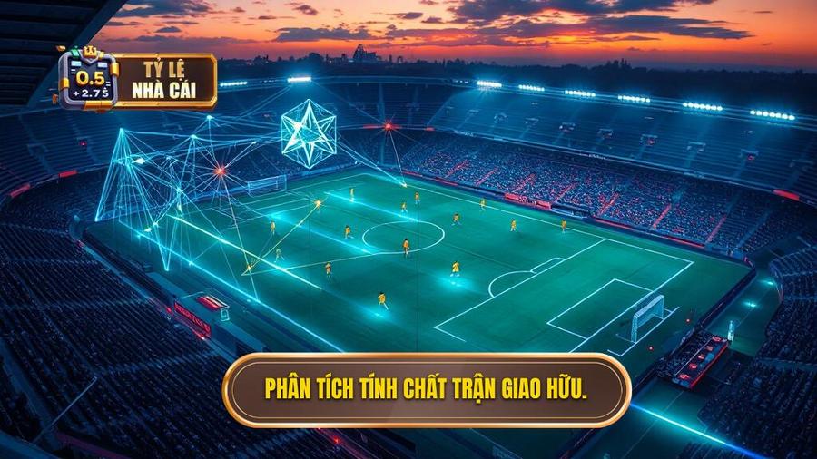 Phân tích tính chất trận giao hữu.