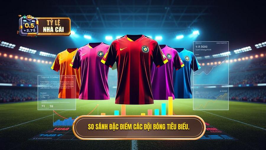 So sánh đặc điểm các đội bóng tiêu biểu