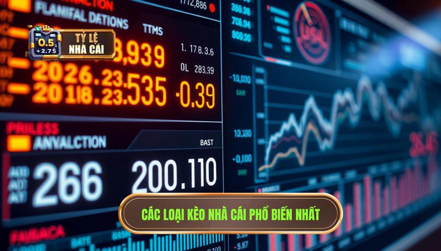 Các loại kèo nhà cái phổ biến nhất