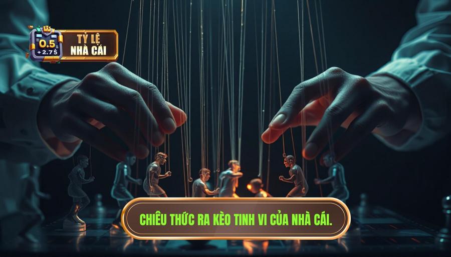 Chiêu thức ra kèo tinh vi của nhà cái