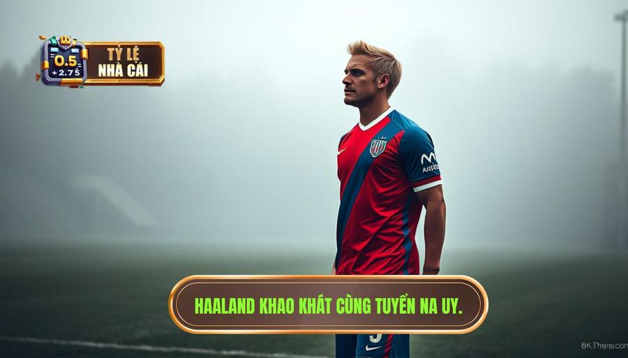 Haaland khao khát cùng tuyển Na Uy