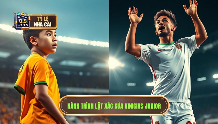Hành trình lột xác của Vinicius Junior
