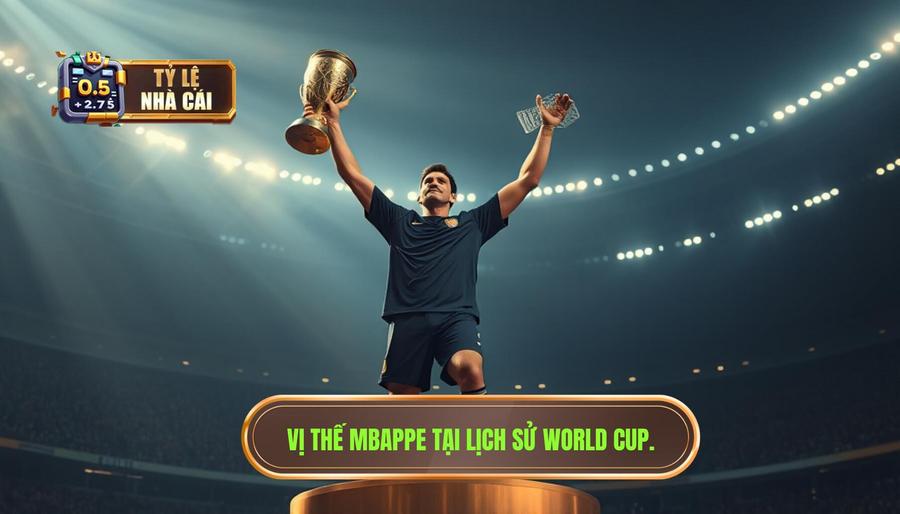 Vị thế Mbappe tại lịch sử World Cup